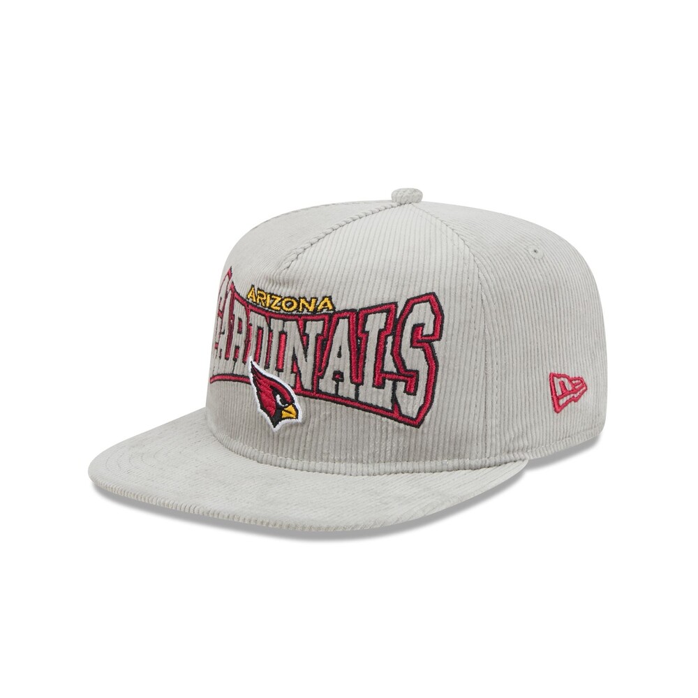 New Era Arizona Cardinals Gray Cord Golfer Hat - One Size